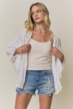 Load image into Gallery viewer, BOHO EMBROIDERED KIMONO CARDIGAN