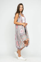 Load image into Gallery viewer, Erin Thick Stitch Embroidered Vest - Lavender Mist