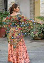 Load image into Gallery viewer, Wildflower Web Crochet Wrap