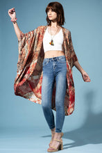 Load image into Gallery viewer, Antique Earth Tie-Dye Kimono