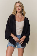 Load image into Gallery viewer, BOHO EMBROIDERED KIMONO CARDIGAN