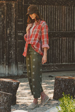 Load image into Gallery viewer, Double Gauze Plaid Oversized Button-Down Shirt