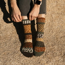 Load image into Gallery viewer, Savanna Crew Socks|Giveback Socks for Wild Life Conservation