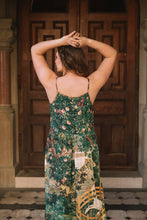 Load image into Gallery viewer, Wildheart Bohéme Long Maxi Slip Dress w/ Unicorn &amp; Castle