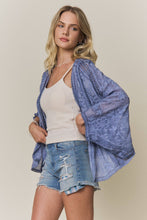Load image into Gallery viewer, BOHO EMBROIDERED KIMONO CARDIGAN