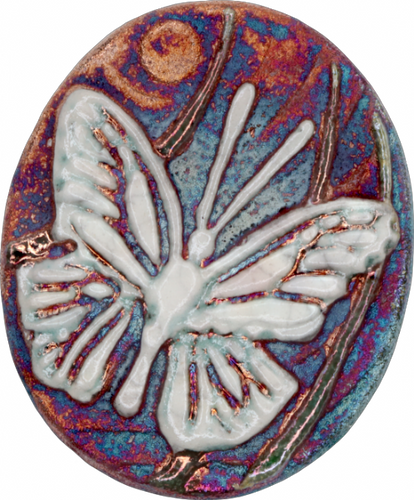 Raku Medallion