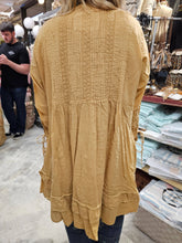 Load image into Gallery viewer, Mustard Tie Top