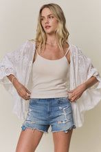 Load image into Gallery viewer, BOHO EMBROIDERED KIMONO CARDIGAN