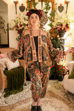 Load image into Gallery viewer, Courage Dear Heart Pixie Duster Crop Kimono w/ Sacred Heart
