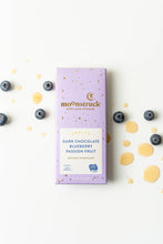 Load image into Gallery viewer, Fruity  
Dark Chocolate Blueberry Passion Fruit Bar