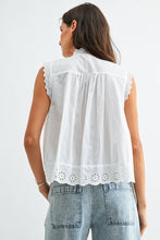 Load image into Gallery viewer, Sleeveless Cotton Blouse