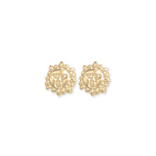 Load image into Gallery viewer, Literary Quote Sun Post Earrings