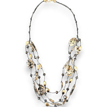 Load image into Gallery viewer, Long Chunky Beaded Necklace | Handmade Statement Jewelry