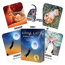 Load image into Gallery viewer, Cosmic Cat Wisdom Cards