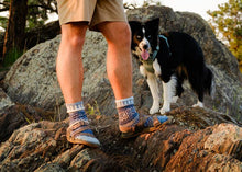 Load image into Gallery viewer, Azure Crew Socks | USA Made Sustainable Mismatched Socks