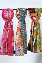 Load image into Gallery viewer, Patchwork Kantha Scarves