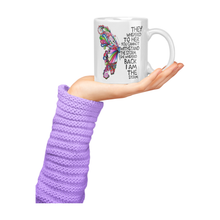 Load image into Gallery viewer, I Am the Storm Women's Inspirational White 11oz Ceramic Coffee Tea Mug Gift Set
