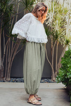 Load image into Gallery viewer, Crinkle Balloon Pants Drawstring