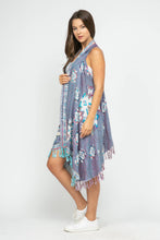 Load image into Gallery viewer, Amber Thick Stitch Embroidered Vest - Pearly Purple