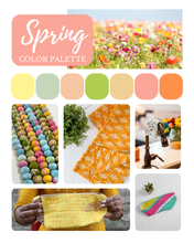 Load image into Gallery viewer, Saree Bead Garland | Pattern | Spring