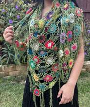 Load image into Gallery viewer, Wildflower Web Crochet Wrap
