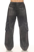 Load image into Gallery viewer, Stonewash Patch Cargo Pants