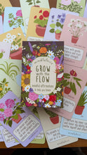 Load image into Gallery viewer, Grow With The Flow Affirmation Cards to help you bloom