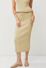 Load image into Gallery viewer, Drawstring Elastic Waist Skirt