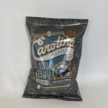 Load image into Gallery viewer, Sea Salt &amp; Cracked Pepper Carolina Kettle Chips 2oz Case(20)