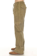 Load image into Gallery viewer, Stonewash Patch Cargo Pants