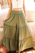 Load image into Gallery viewer, Maxi Tiered  Wide Leg Beach Palazzo Pants VP73052