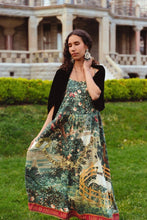 Load image into Gallery viewer, Wildheart Bohéme Long Maxi Slip Dress w/ Unicorn &amp; Castle