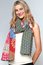 Load image into Gallery viewer, Patchwork Kantha Scarves