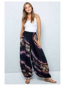 Tie-Dye Harem Pant