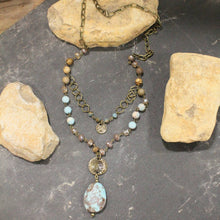 Load image into Gallery viewer, Loving Earth Tones Layered Necklace