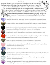 Load image into Gallery viewer, Gem Stone Hearts (Mini)