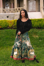 Load image into Gallery viewer, Wildheart Atelier Skirt w/ Pockets, Tassles &amp; Unicorn