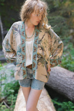 Load image into Gallery viewer, Earth &amp; Sky Pixie Duster Cropped Kimono w/ Trees