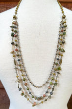 Load image into Gallery viewer, Medina Necklace Unakite