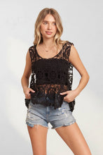 Load image into Gallery viewer, CASUAL CROCHET TANK TOP - RET3164