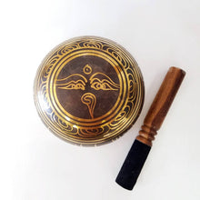 Load image into Gallery viewer, Tibetan Om Singing Bowl