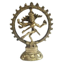 Load image into Gallery viewer, Brass Dancing Shiva