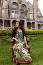Load image into Gallery viewer, Wildheart Bohéme Long Maxi Slip Dress w/ Unicorn &amp; Castle