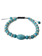 Load image into Gallery viewer, Turquoise Beaded Bracelet