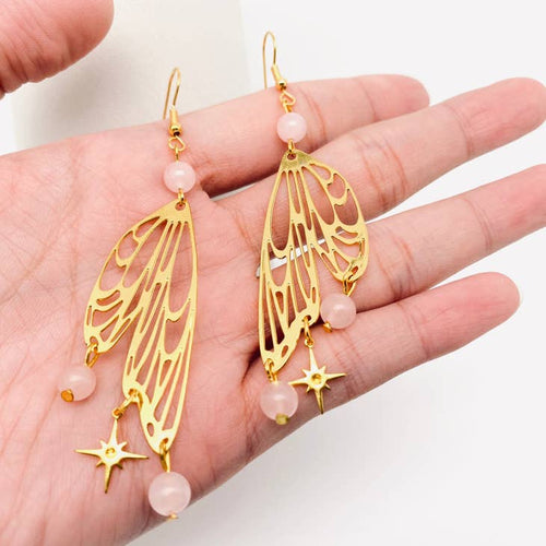 Cicada Wing Earrings