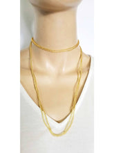 Load image into Gallery viewer, Long Beaded w/Gold Necklace