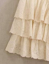 Load image into Gallery viewer, Ladies Solid Color Elastic Waist Pull -On Tiered Ruffle Pants