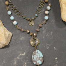 Load image into Gallery viewer, Loving Earth Tones Layered Necklace