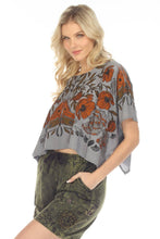 Load image into Gallery viewer, Luna Moth Scarf Crop Top