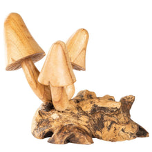 Load image into Gallery viewer, WOODEN 3 MUSHROOMS